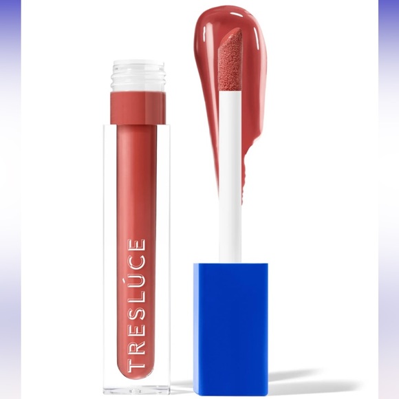 Tresluce Beauty Lips B Like... Plumping Lip Gloss-Dulces.Dark, Rouge, Shine, Fit - Picture 2 of 2